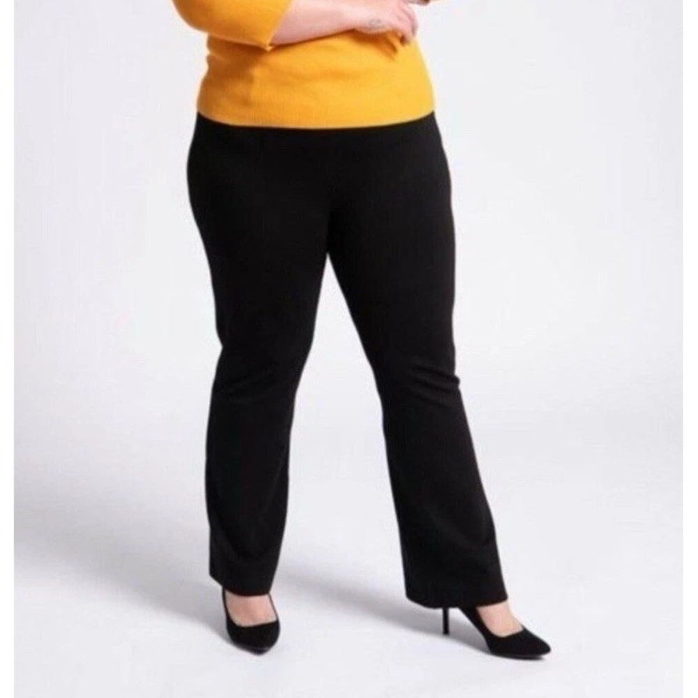 Betabrand Dress Pants Yoga Pants Classic Black 2XL Careerwear Officewear NEW‎